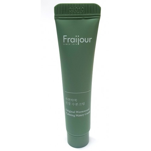Крем для обличчя з рослинними екстрактами Fraijour Original Herb Wormwood Calming Watery Cream 10 мл, фото 1