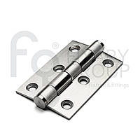 Петля внутрішня  76х50 мм  нержавіюча сталь