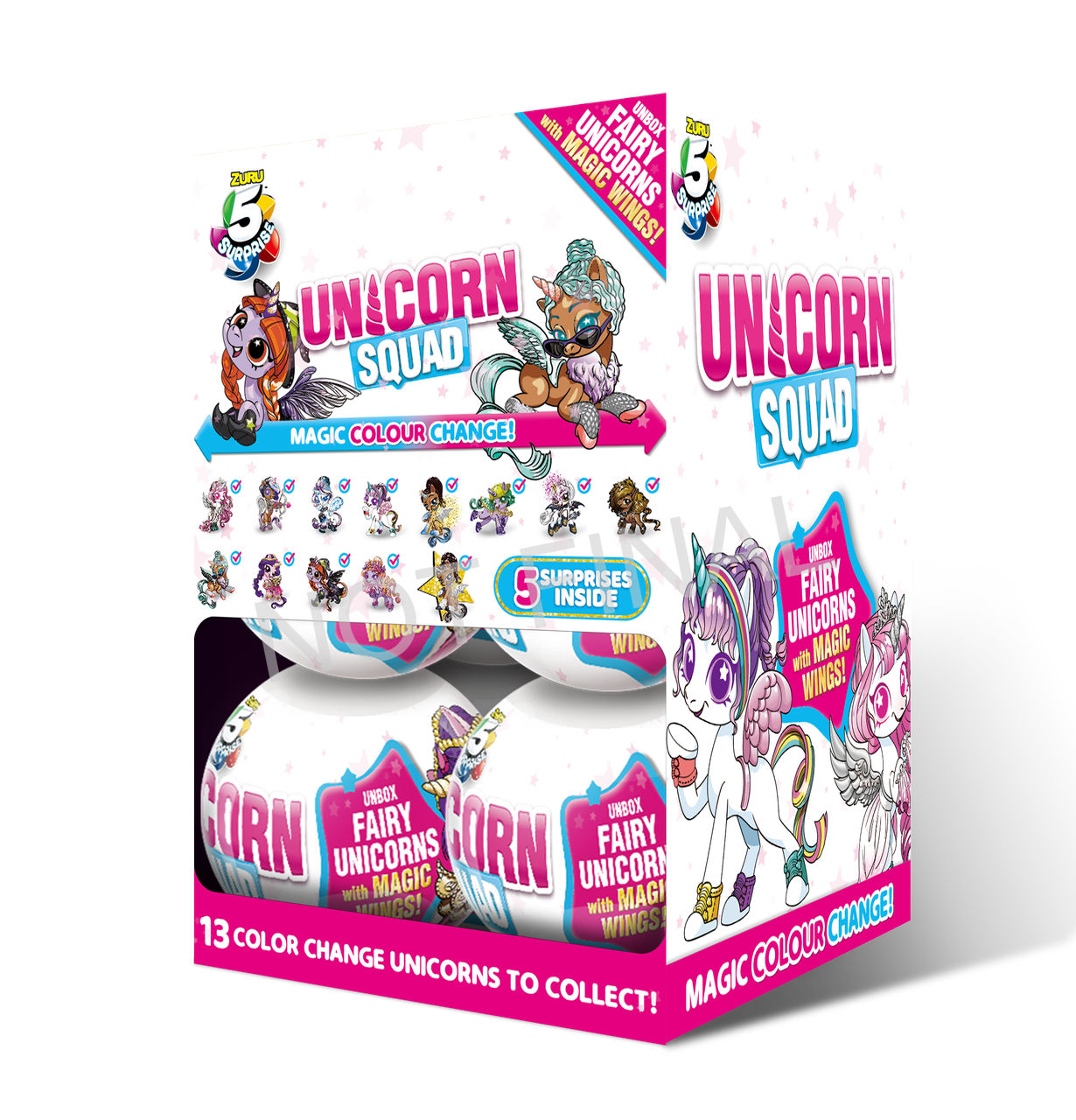 Ігровий набір Zuru Mini Brands Unicorn Фігурки-сюрприз у шарі 5 шт. в асортименті (6855983)