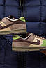 Кросівки Nike SB Dunk Alloha Brown Green / Найк СБ Данк Аллоха Коричневі із Зеленим, фото 9