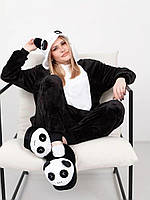 Кігурумі панда аніме костюм ведмедя для жінок і чоловіків, піжама для підлітка S 145 - 155 см