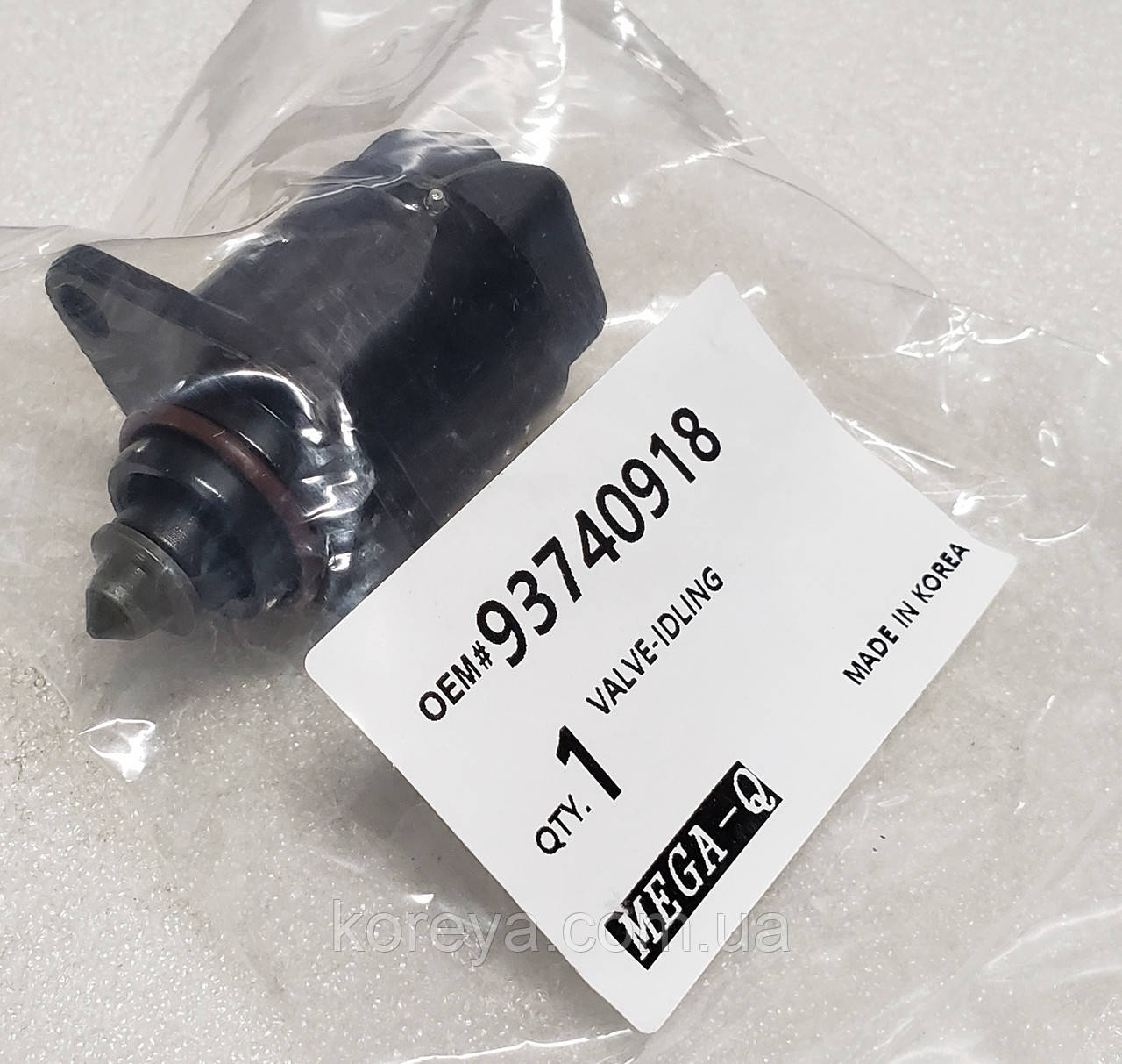 Регулятор (датчик) холостого ходу Матиз 0.8 OE Корея 93740918, фото 1