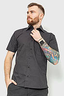 Рубашка мужская в полоску, цвет черно-белый, 167R977