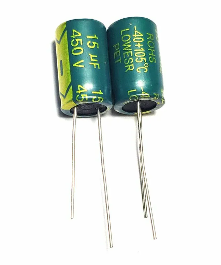 Конденсатор 15uF 450V (10*13) 105°C Low ESR (ID#2003178780), цена: 8.50 ...