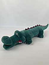Идеальний подарунок на зимові  свята подушка-игрушка  Крокодил Дракон антистрес 20940 Sofi-soft 160см   Смарагдовий