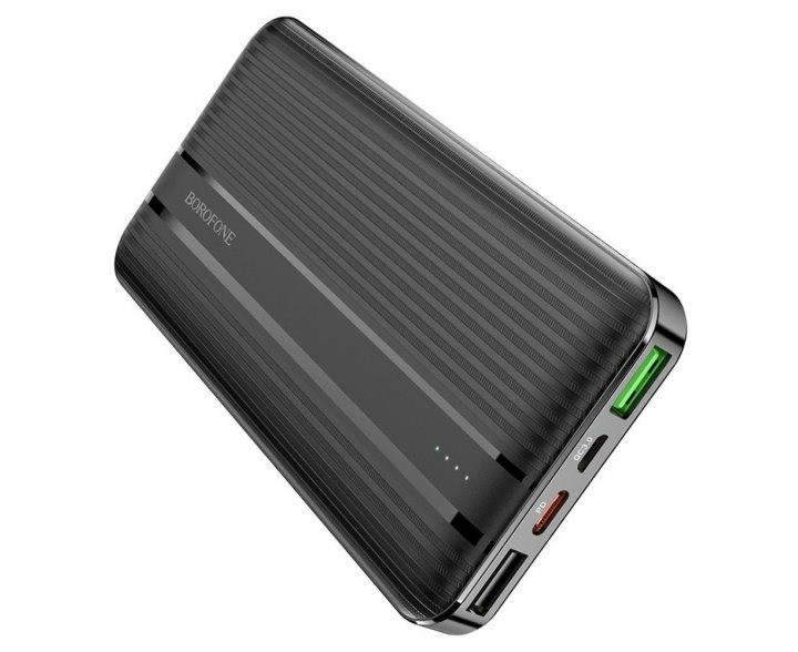 Power Bank 10 000mAh BOROFONE BJ9 Uranus PD+QC3.0 black