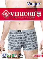 Трусы мужские VERICOH. Состав 70% cotton, 22% bamboo fiber, 8% spandex. Размерный ряд (XL, XXL, XXXL, XXXXL)