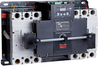 Автоматичний ввід резерву YCQ2CB-400, 400А, 4 полюси 4Р, 380В, 55кА, CNC