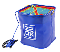 Ведро ZEOX Bucket With Rope and Mesh 20х20х20 см