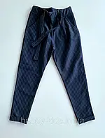 Брюки для девочки Турция р.92-104 см стильные синие брюки для девочки турция 122 см