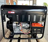 Генератор дизельний Елпром ЕДГ 5500E/3 (380 В, потужність 5.0/5.5 кВт з ручним/електростартером), фото 10