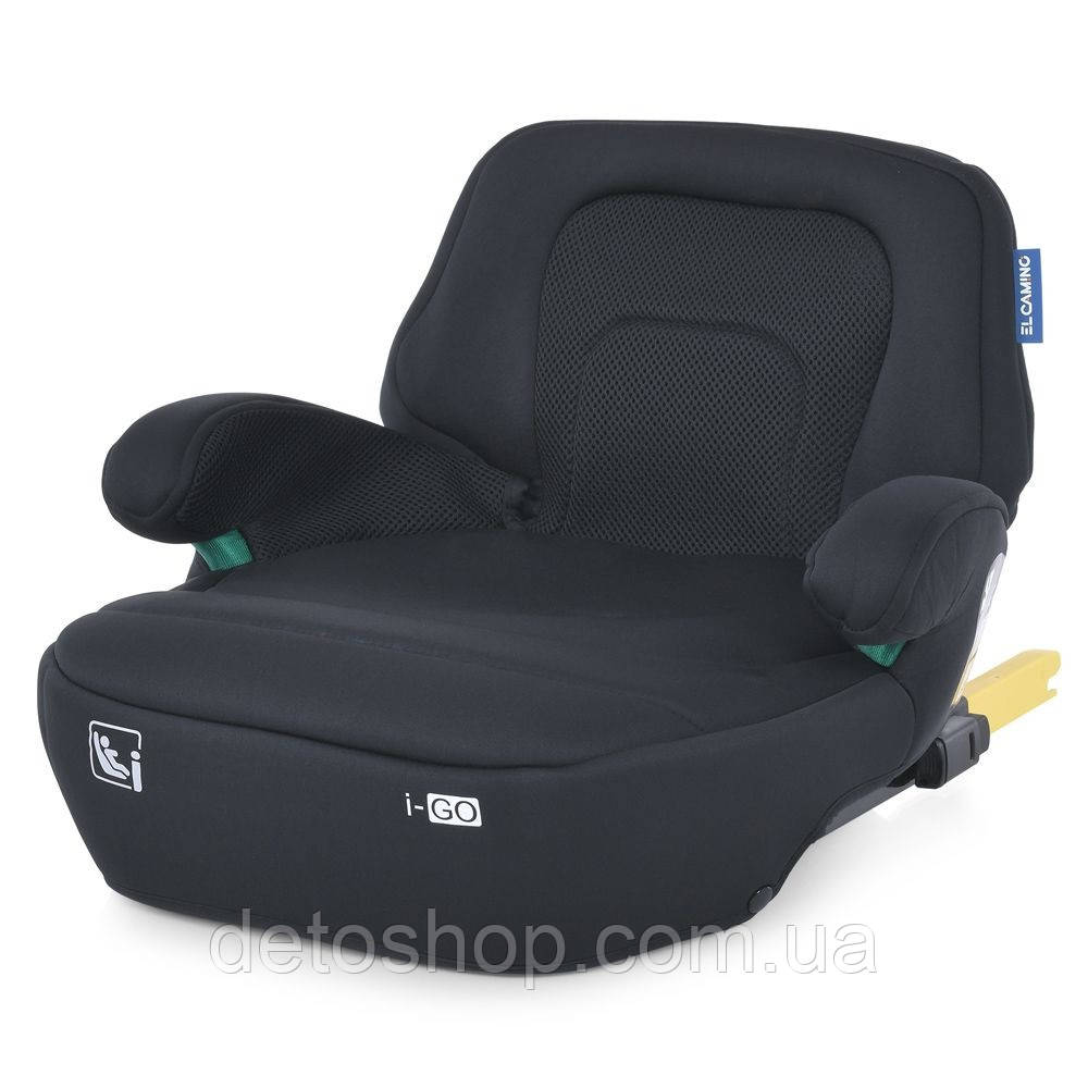 Автокрісло-бустер El Camino (22-36кг) ME 1112 I-GO (black) Чорний