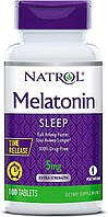 Мелатонин Natrol, Melatonin, Time Release, Extra Strength, 5 мг, 100 таблеток