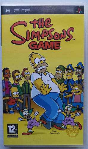 The Simpsons Game, Б/У, английская версия - UMD-диск для PSP (ID ...