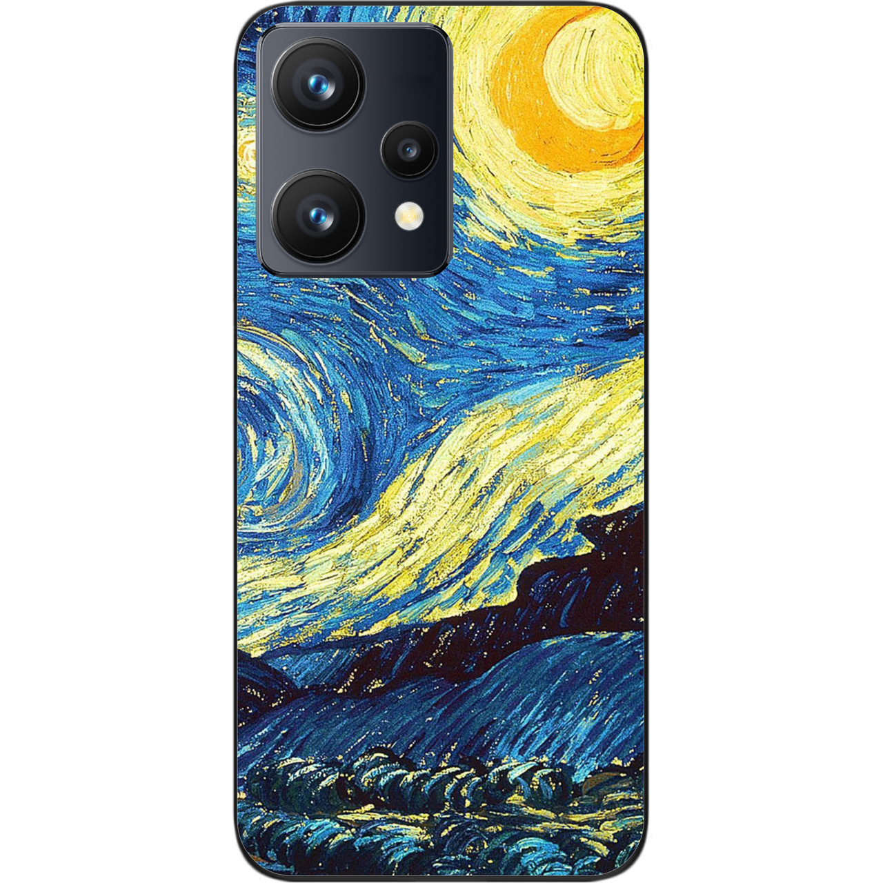 Оригінальний чохол Epik для Realme 9 4G з картинкою Місячна ніч