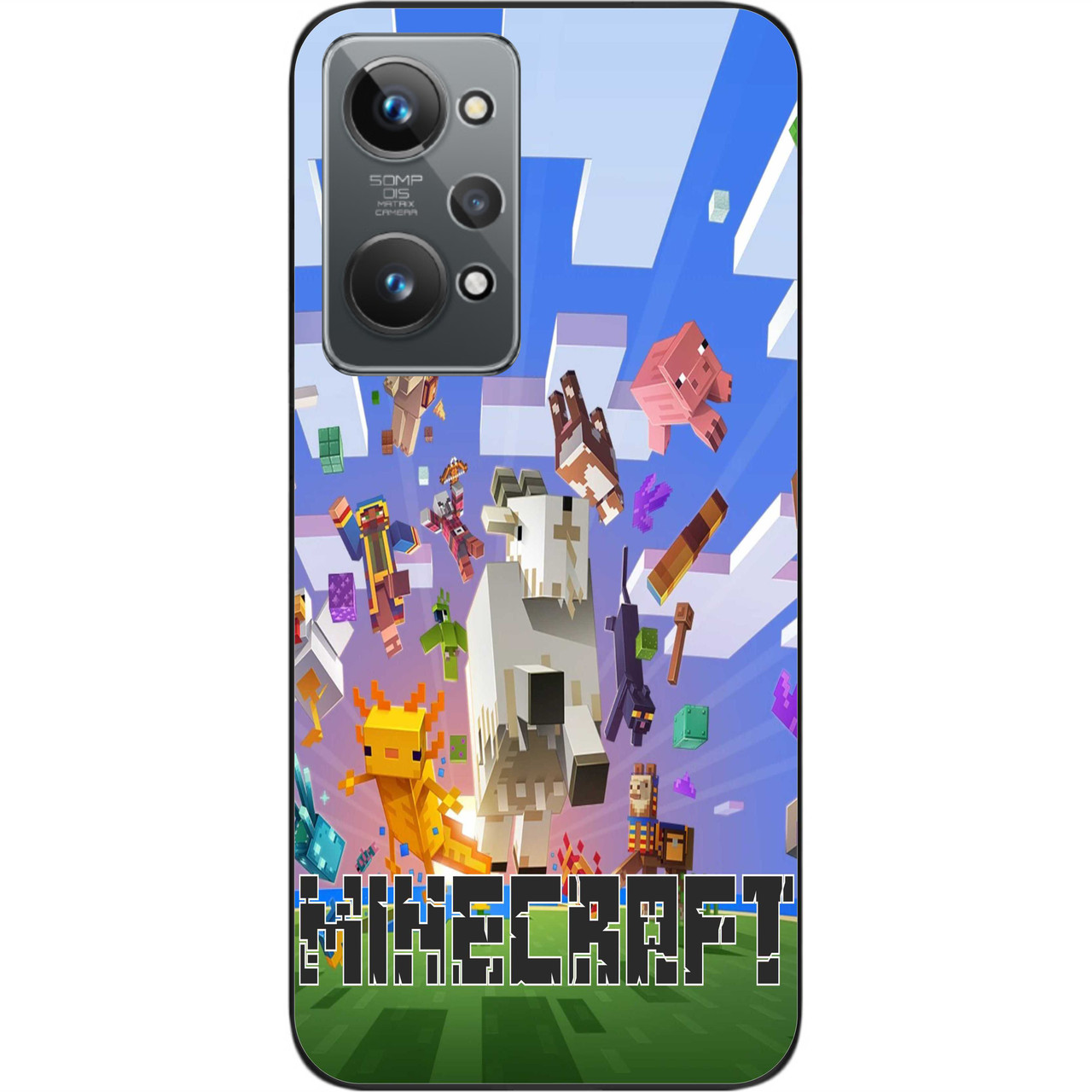 Оригінальний чохол Epik для Realme GT2 з картинкою Майнкрафт