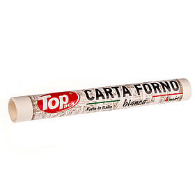 Пергамент для випікання силіконізований Toppack білий Carta Forno 29 см 6 м
