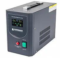 Джерело безперебійного живлення POWERMAT PM-UPS-1000MP UPS LCD 1000VA 800W R_2175