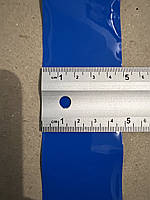 Термоусадка синяя ширина 50 мм для сборки аккумуляторов, цена за 1 метр