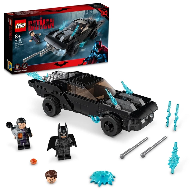 Конструктор LEGO Super Heroes DC Batman Бетмобіль: переслідування Пінгвіна Адвент (76181)