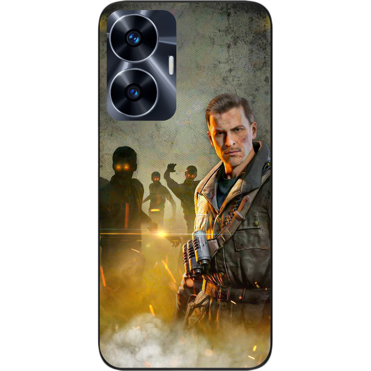 Чохол силіконовий Epik для Realme C55 з картинкою Call of Duty Tank Dempsey Танк