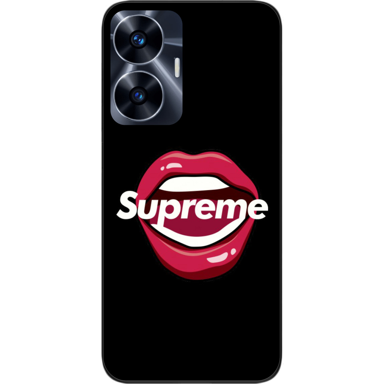 Оригінальний чохол Epik для Realme C55 з картинкою Губи