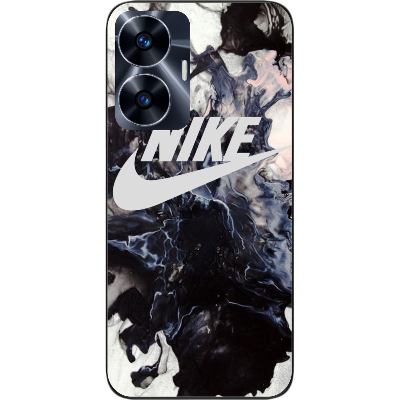 Силіконовий чохол Epik для Realme C55 з картинкою Лого Nike