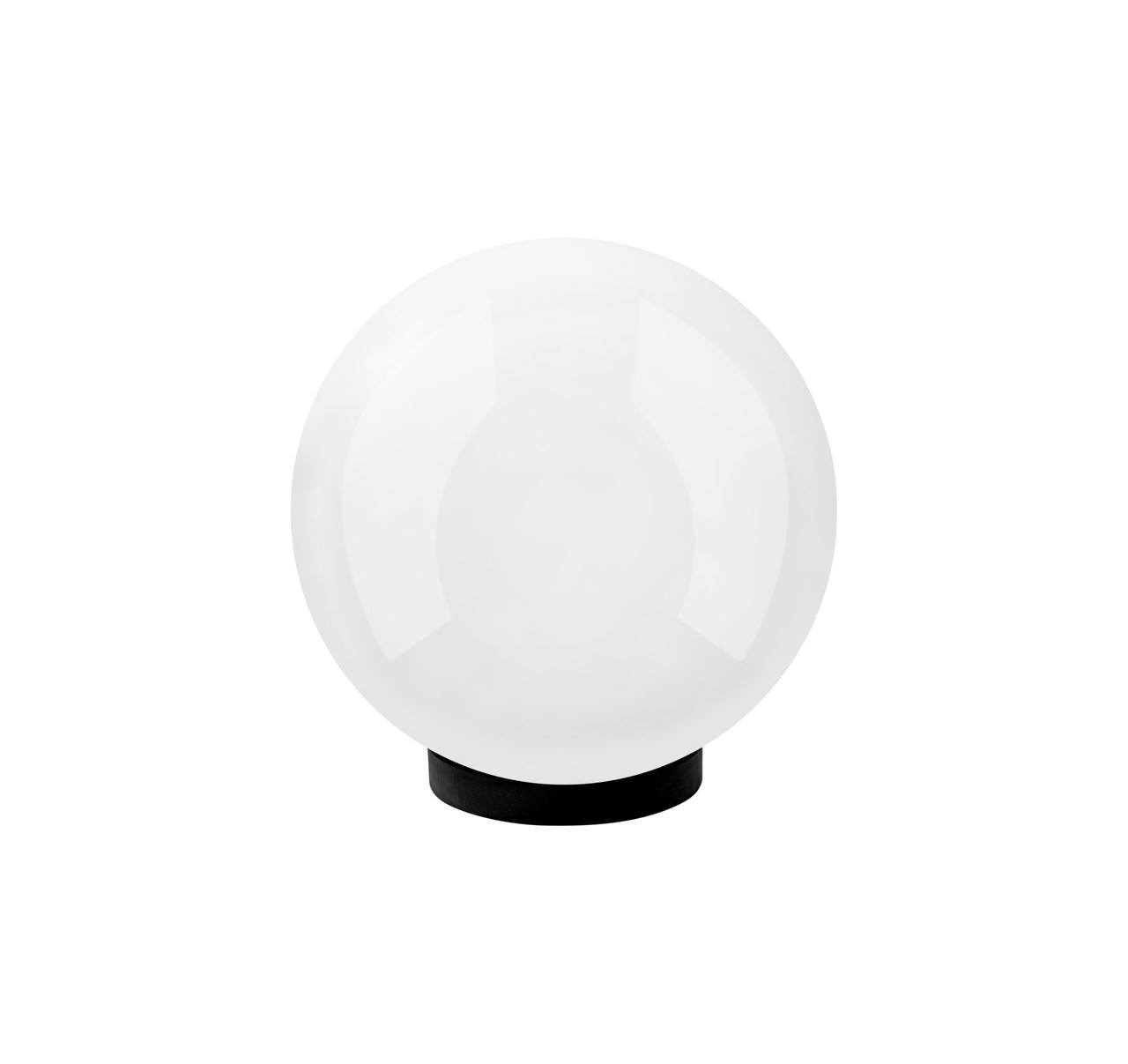 Садово-парковий світильник Опал (d-250) молочний, фото 1