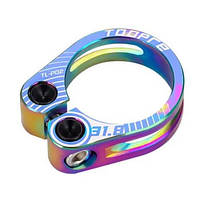 Хомут для підсиділа Toopre 31.8 мм, болтовий на шестиграннику, кольоровий OilSilk