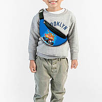 Сумка-бананка детская Хот Вилс "Hot Wheels" с принтом ,32х15см,сумка для мальчика через плечо