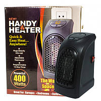 Тепловентилятор мини в розетку Handyheater 400Вт портативный электрообогреватель комнатный, без пульта INV