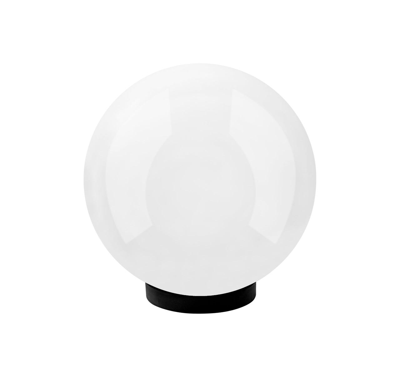 Садово-парковий світильник Опал (d-300) молочний, фото 1