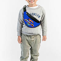 Сумка-бананка детская Хот Вилс "Hot Wheels" с принтом ,32х15см,сумка для мальчика через плечо