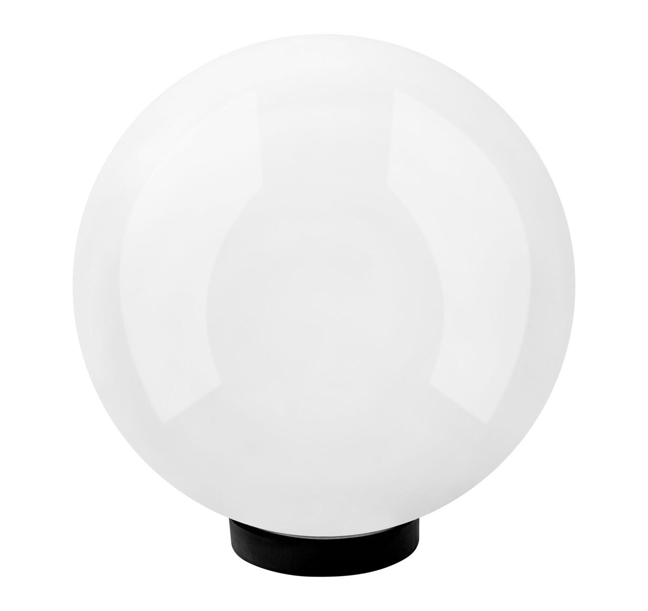 Садово-парковий світильник Опал (d-400) молочний, фото 1