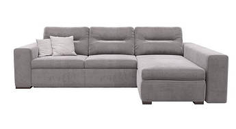 Угловой правосторонний диван Andro Ismart Cool Grey 289х190 см Серый 286CGR