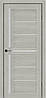 Двері Victoria Дуб Скандинавський PVC зі склом  Сатин, фото 2