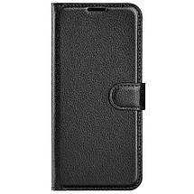 Шкіряний чохол книжка Lichee для ZTE blade A53 чорний, фото 5