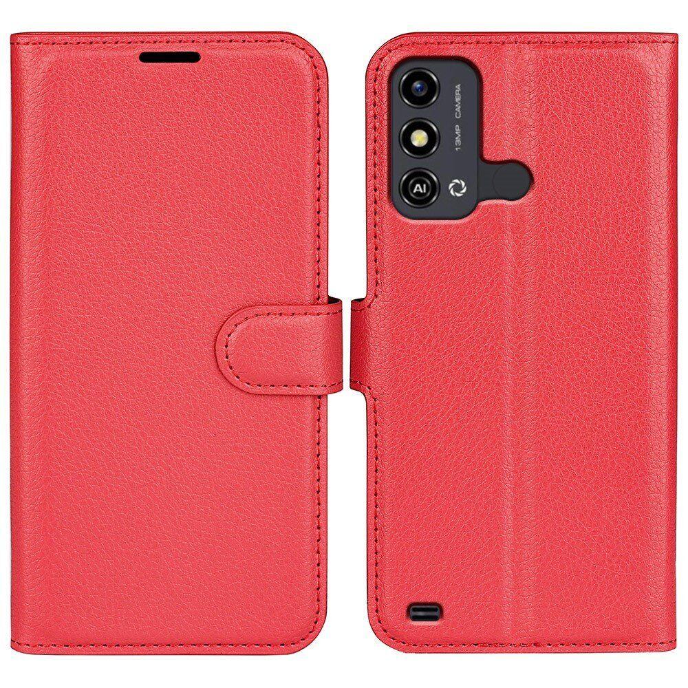 Шкіряний чохол книжка Lichee для ZTE blade A53 червоний