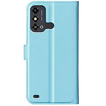 Шкіряний чохол книжка Lichee для ZTE blade A53 блакитний, фото 6