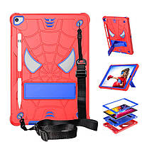 Чохол r Apple iPad 7 (10.2" екран) дитячий із ременем для носіння на плечі Spiderman