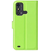 Шкіряний чохол книжка Lichee для ZTE blade A53 зелений, фото 6