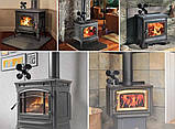 Вентилятор для печей, камінів Voda Eco Fan Mini Stove на тепловій енергії, фото 4