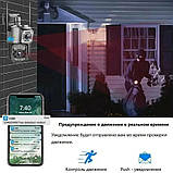 Камера вулична поворотна UKC SC03 V380pro 4G, чорна, фото 6