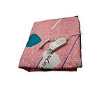Електропростирадло Electric Blanket 7421 150х170 см, рожеве із сердечками, фото 2