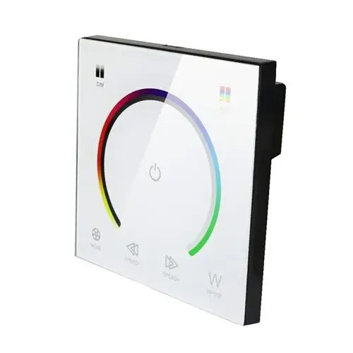 Стаціонарний сенсорний RGB контролер LEDTech Touch Panel 12-24v 12 A 144 W (12A 144вт) для RGB світлодіодної стрічки