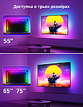 Комплект підсвічування телевізора 65" (Philips Hue Play Gradient 65" + Philips Hue Sync Box + Philips Hue Bridge), фото 3