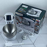 Тістомішалка Рейнберг професійна біла з насадками чаша 4 л 3200W, фото 6