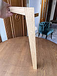 Меблеві ніжки і опори дерев'яні для столу з гранями H.600 / Високі - 12, фото 3