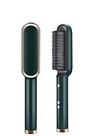 Расческа-выпрямитель Hair Straightener HQT-908/909 Зеленый