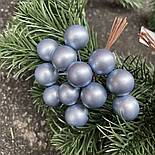 Перли гілочки ягід блакитні, фото 4